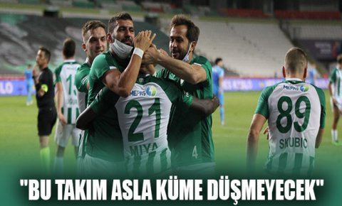 Konyaspor Basın Sözcüsü Güven Öten: Bu takım asla küme düşmeyecek