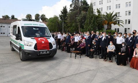 Konukçunun naaşı memleketi Konyaya uğurlandı