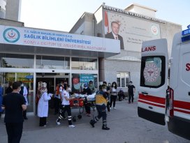 Konya Şehir Hastanesi’ne taşınma işlemleri sorunsuz tamamlandı