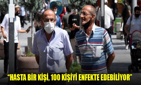 Bilim Kurulu Üyesi Kayıpmaz: Hasta bir kişi, 100 kişiyi enfekte edebiliyor