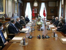Cumhurbaşkanlığı Yüksek İstişare Kurulu Cumhurbaşkanı Erdoğan başkanlığında toplandı