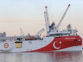 Oruç Reis gemisi Antalya Limanından ayrıldı