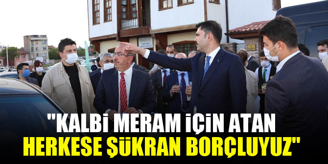 Başkan Kavuş: Kalbi Meram için atan herkese şükran borçluyuz