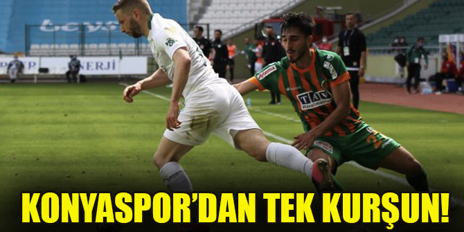 Konyaspor’dan tek kurşun!