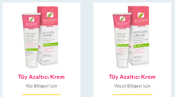 Tüy Azaltıcı Krem