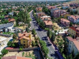 Meram’da Köyceğiz Caddesi yenilendi