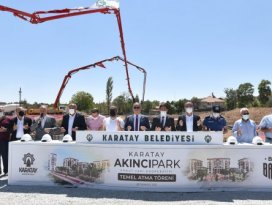 “Akıncıpark Konut Yapı Kooperatifi”nin temeli atıldı