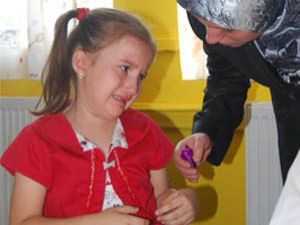 Ders zili minikler için çaldı