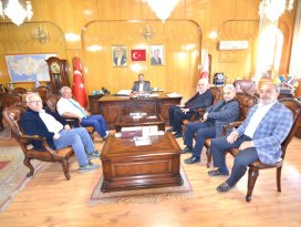 Mehir Vakfı’ndan Müftü Öge’ye ziyaret