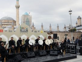 Uluslararası Konya Mistik Müzik Festivali Grup El-Hadra Ensemble Konseri ile devam ediyor