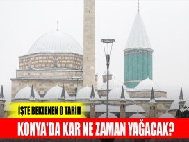 Konyada kar ne zaman yağacak? İşte beklenen o tarih