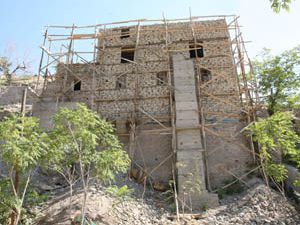 Tarihi Orta camii restore ediliyor