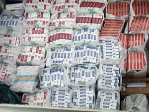 120 bin paket kaçak sigara ele geçirildi