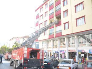 Seydişehirde yangın paniği