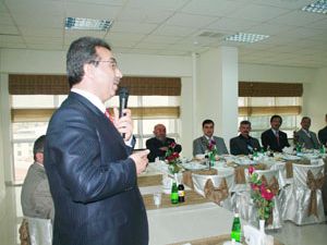 Hançerli muhtarlarla bir araya geldi