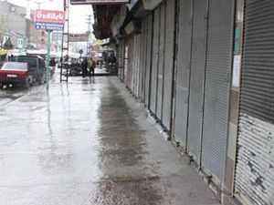 Esnaf krize dayanamadı