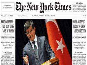 New York Timestan Davutoğluna övgü