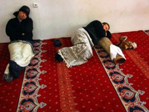 Camide sabah şekerlemesi