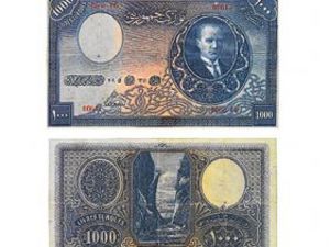 Atatürkün bin lirası şimdi 250 bin lira