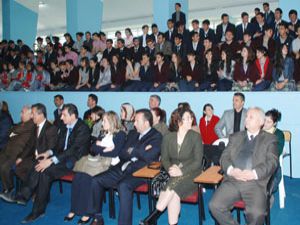 Öğrenciler A.B için ter döktü
