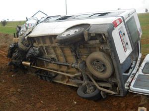 Beyşehirde trafik kazası: 7 yaralı