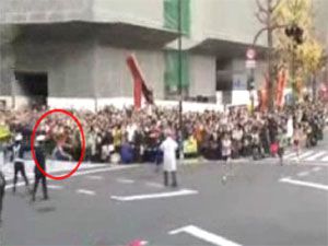 Japon sporcu dalgınlığın kurbanı oldu