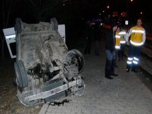 Kamyonette alkol keyfi pahalıya mal oldu
