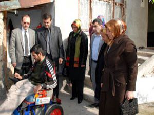 Engelli Ramazanın hayali gerçek oldu