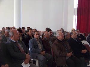 Bozkırda bağcılık semineri verildi