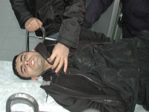 Kız kardeşini vuran şüpheli, ayağı kırık yakalandı