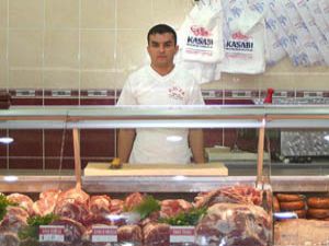 Kulu kasapları denetlendi