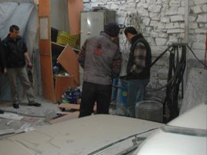 Konyada patlama:1 yaralı