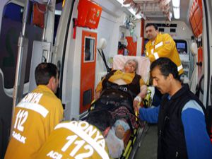 Engelli baba ailesini kurtardı