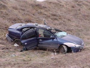 Akşehirde trafik kazası: 3 yaralı