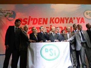 Bakan Eroğlu 2 tesisin temelini attı