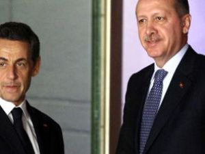 Erdoğan ve Sarkozyden basın açıklaması