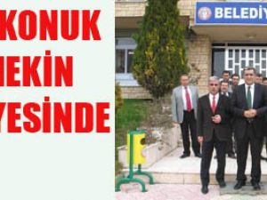Recep Konuk Ali Poçanı ziyaret etti