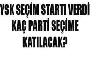 Seçimle ilgili kararlar belli oldu