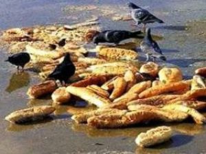 Büyük ekmek israfı