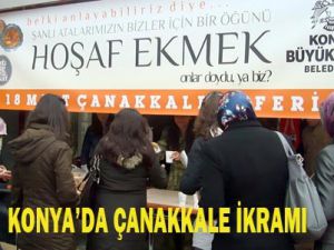 Atalarımızın Bir Öğünü Hoşaf-Ekmek İkramı Yapıldı