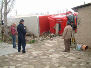 Ereğlide trafik kazası: 2 yaralı