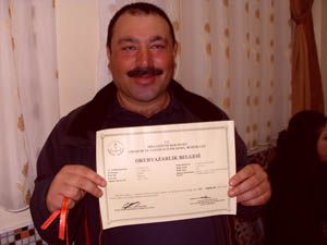 Kululular sertifikalarını aldı
