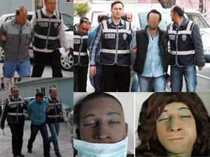 Yanmış cesedin zanlıları tutuklandı