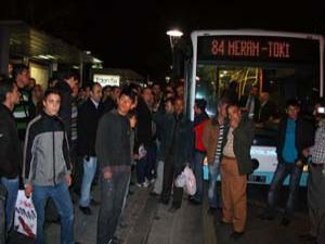 Meram TOKİ sakinlerinden ek sefer eylemi