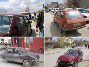 5 araca çarptıktan sonra yakalandı