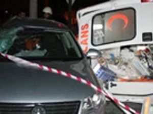 Alkollü Sürücü Valinin Makam Otomobiline Çarptı