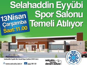 Selahaddin Eyyubi Spor Salonu temeli atılıyor