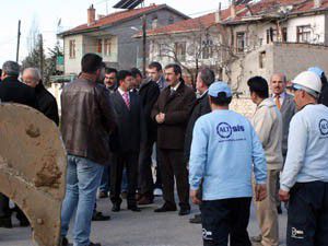 KOSKİnin ilk icraatı; tatlı su şebekesi inşaatı