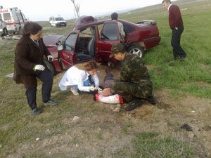 Aksarayda trafik kazası: 6 yaralı