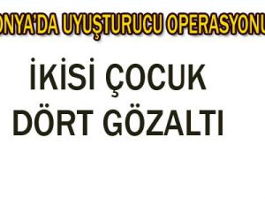 Konyada Uyuşturucu Operasyonu